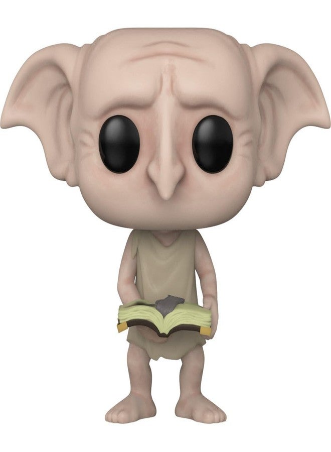 HARRY POTTER Chamber of Secrets 20th Anniversary - Dobby with Diary Funko Pop! Vinyl Figure (Bundled with Compatible Pop Box Protector Case), Multicolor, 3.75 inches - Image 1